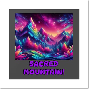 sacred mountain Posters and Art